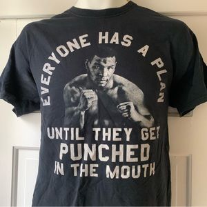 Mike Tyson "punch you in the fathe" t-shirt